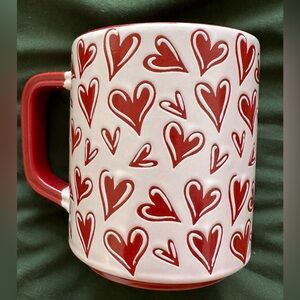 Red Heart / Valentine’s Day Design Mug for Coffee or Tea